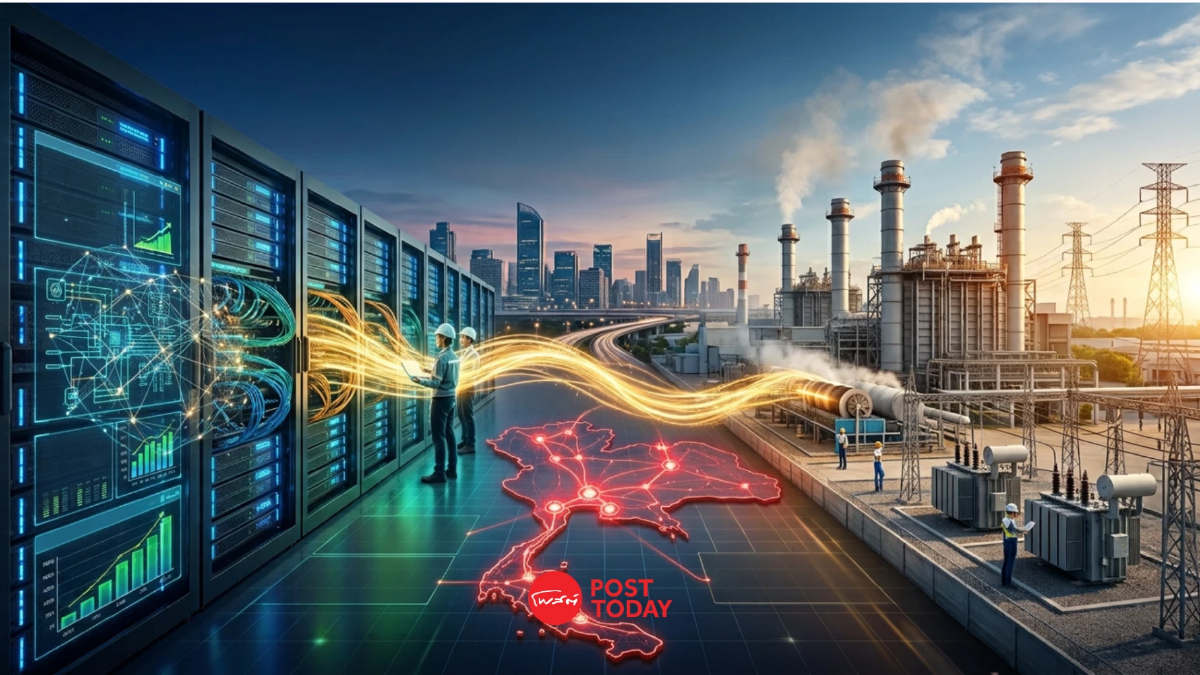 ไฟไม่พอเลี้ยง Data Center? เปิดโจทย์ต่ออายุโรงไฟฟ้าเก่า 3,850 เมกะวัตต์ ไฟไม่พอเลี้ยง Data Center? เปิดโจทย์ต่ออายุโรงไฟฟ้าเก่า 3,850 เมกะวัตต์