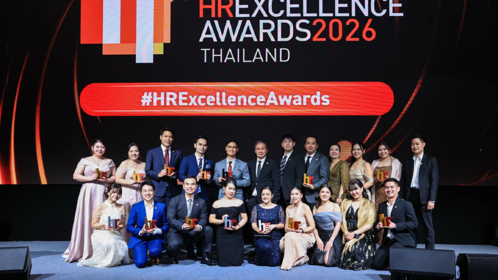 บี.กริม สร้างประวัติศาสตร์ คว้ารางวัลเกียรติยศสูงสุด Overall HR Excellence Awards (HREA) Winner 2026