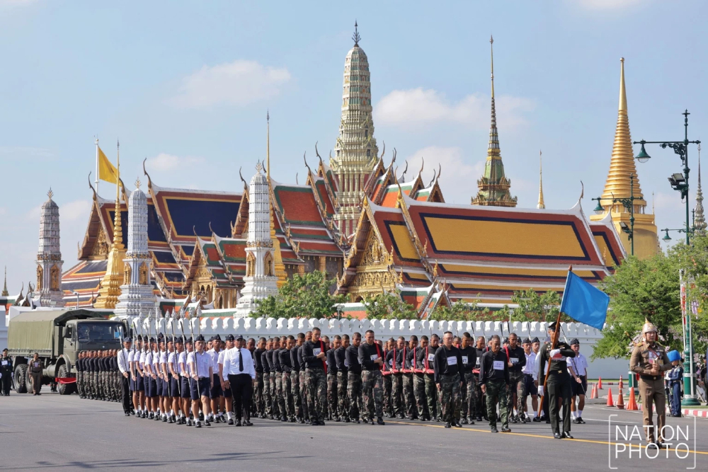 กองทัพภาคที่ 1 ซ้อมริ้วขบวนพระบรมราชอิสริยยศในพื้นที่จริง เตรียมพระราชพิธีฯ กองทัพภาคที่ 1 ซ้อมริ้วขบวนพระบรมราชอิสริยยศในพื้นที่จริง เตรียมพระราชพิธีฯ