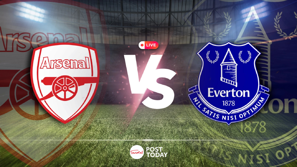 LIVE ดูบอลสด อาร์เซน่อล พบ เอฟเวอร์ตัน  พรีเมียร์ลีก วันนี้ 24 ต.ค.69