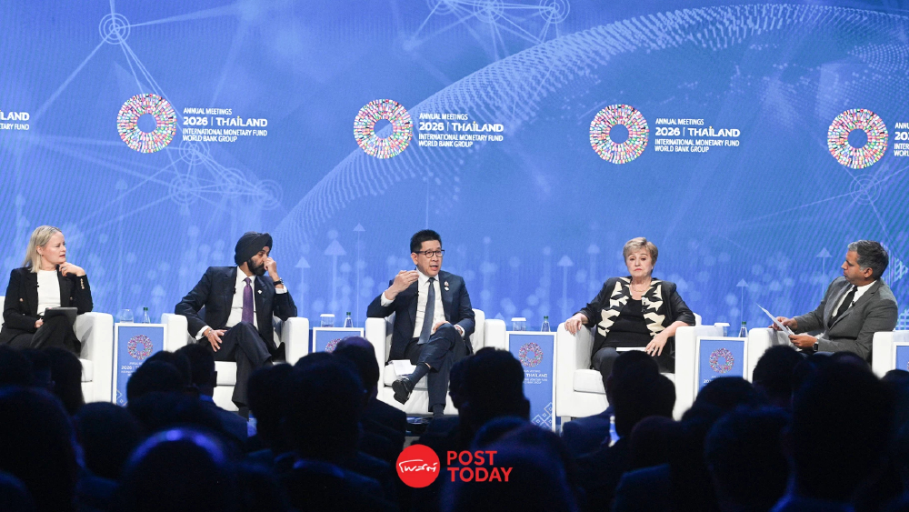 เอกนิติ ชูไทยสะพานเชื่อมโลก เร่งค้าอาเซียน-ยุโรป IMF เตือนโลกแตกแยกฉุด GDP วูบ 7% เอกนิติ ชูไทยสะพานเชื่อมโลก เร่งค้าอาเซียน-ยุโรป IMF เตือนโลกแตกแยกฉุด GDP วูบ 7%