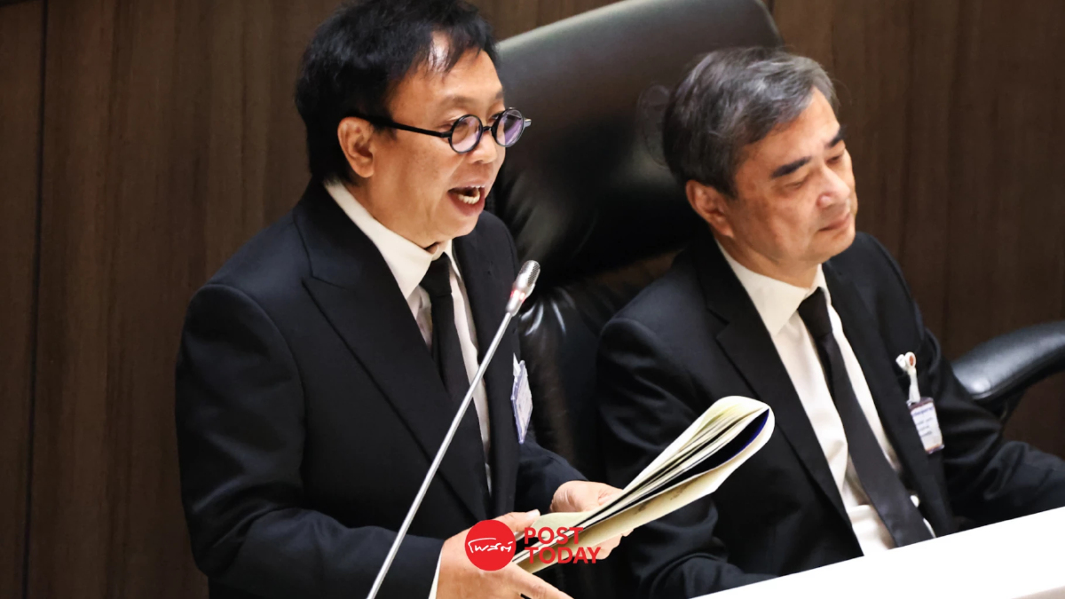 “สาทิตย์” จี้รัฐบาลให้เวลาซักฟอก ชม “โสภณ” ยึดศักดิ์ศรีสภา “สาทิตย์” จี้รัฐบาลให้เวลาซักฟอก ชม “โสภณ” ยึดศักดิ์ศรีสภา
